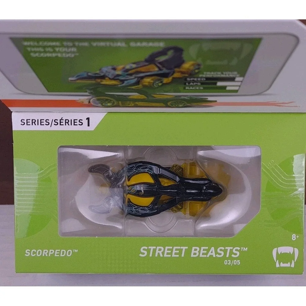 Hot‎ Wheels ID Series 1 Scorpedo Street Beasts New In Box